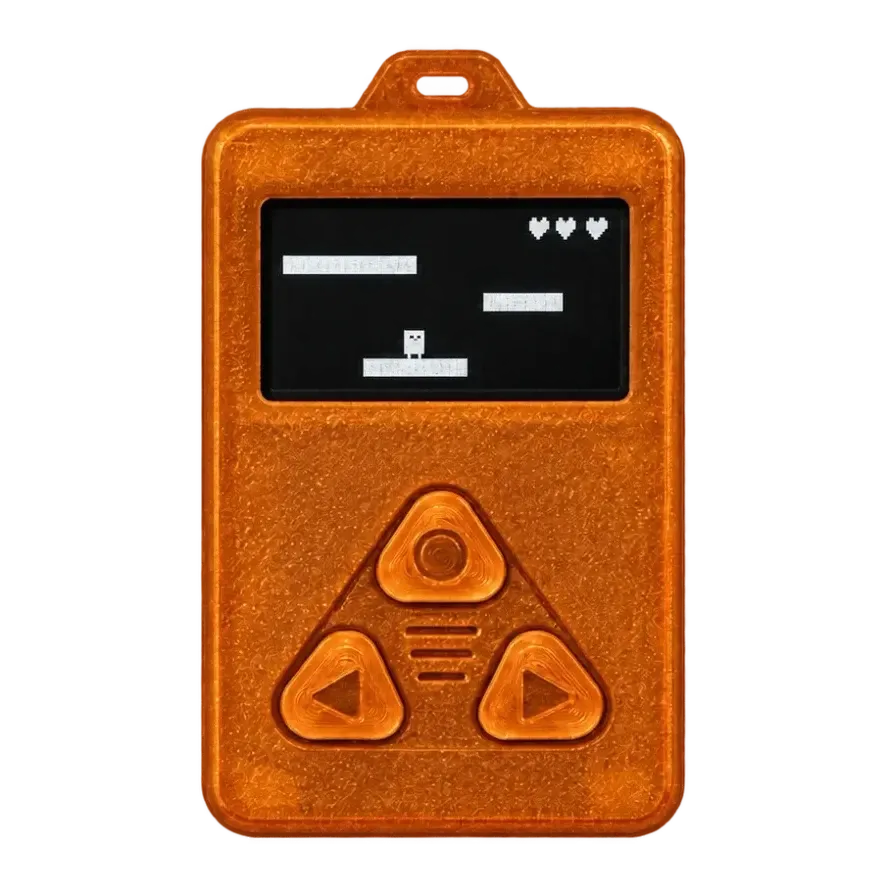 PocketPixel in Ember Orange